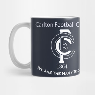 Carlton Football Club: We Are The Navy Blues EST 1864 Mug